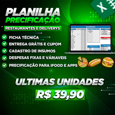 Planilha de Precificação